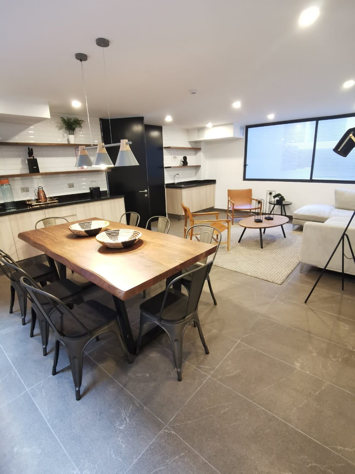 Comedor del quincho de Edificio Vergara